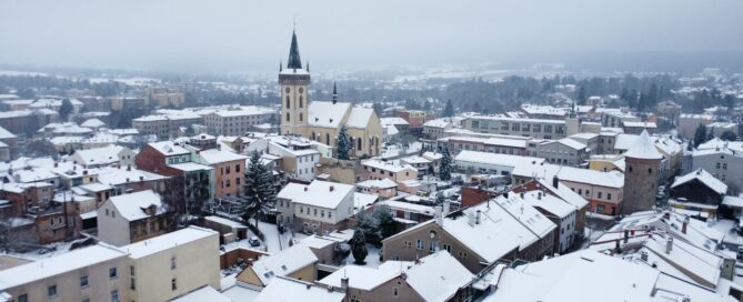 Zima Dvůr Králové nad Labem
