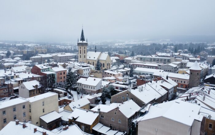 Zima Dvůr Králové nad Labem