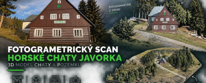 3D model chaty Javorka