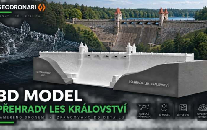 3D model Prehrada Les Kralovstvi od GeoDronari