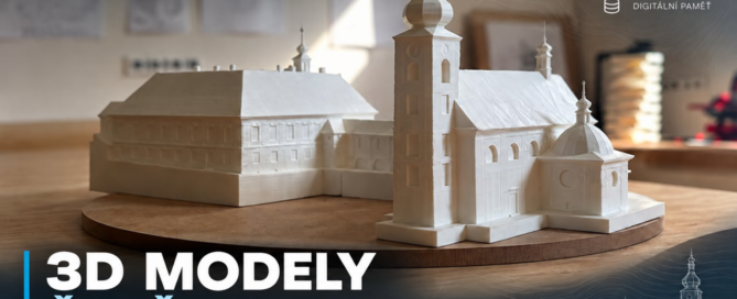 3D modely ctyr budov od GeoDronari